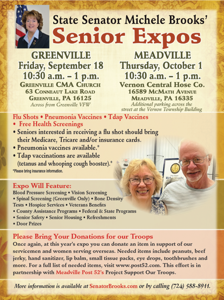 Greenville and Meadville Senior Expos